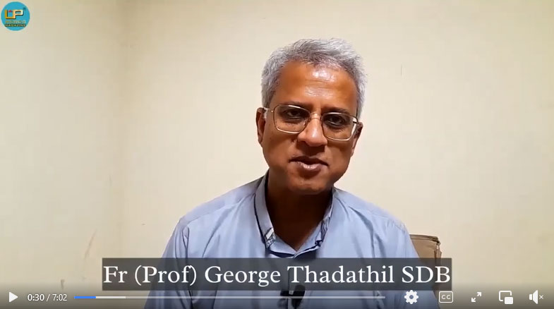 A freewheeling conversation with Fr (Prof) George Thadathil SDB